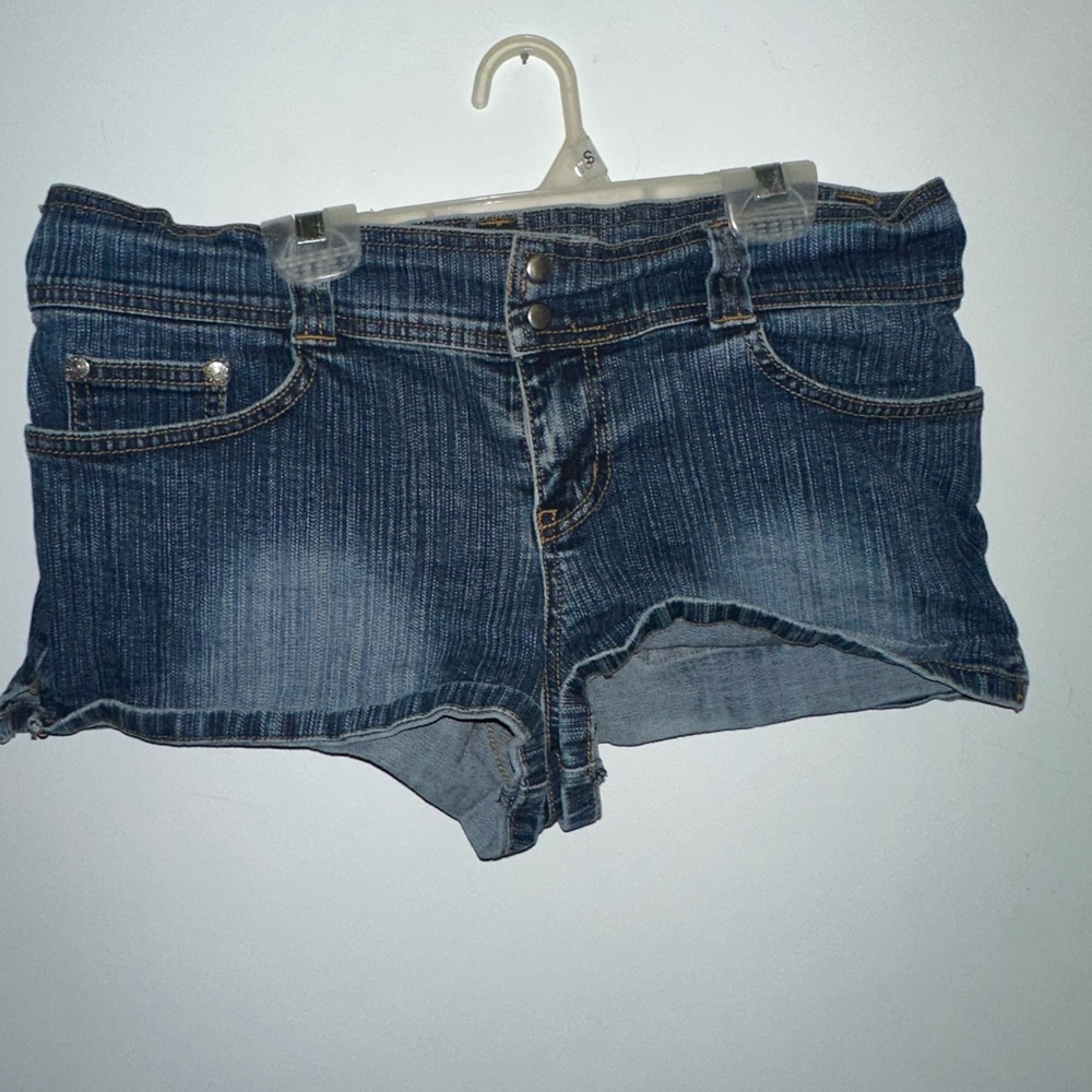 Eunina Dark Blue Jean Shorts
